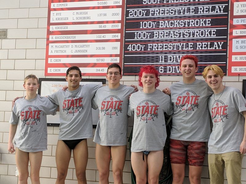 2022 Swim Team State Qualifiers Headed to Canton